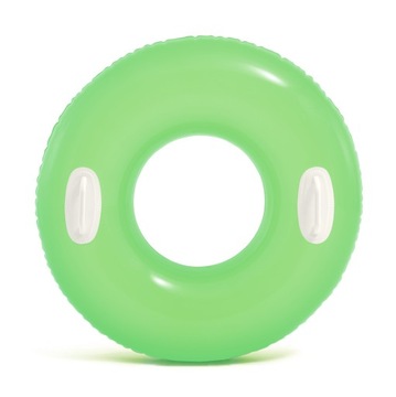 Koło kółko dmuchane do pływania dla dzieci 76cm INTEX 59258 zielone