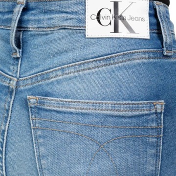 -36% CALVIN KLEIN JEANS JEANSY DAMSKIE SKINNY NIEBIESKIE 34