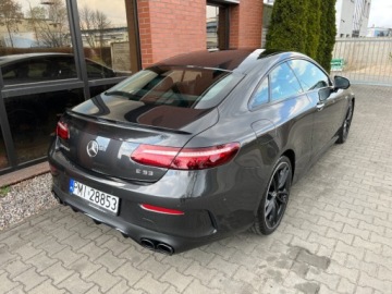 Mercedes Klasa E W213  Coupe AMG Facelifting 3.0 E53 435KM 2021 Mercedes-Benz Klasa E 3.0 benzyna 435 KM E 53 AMG 4 matic NISKI PRZEBI, zdjęcie 2