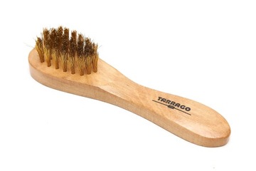 ЩЕТКА ДЛЯ ЗАМШИ И НУБУКА ЖЕСТКАЯ ЛАТУНЬ ТАРРАГО