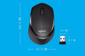 Беспроводная мышь LOGITECH M330 Silent Plus для компьютера LAPTOP