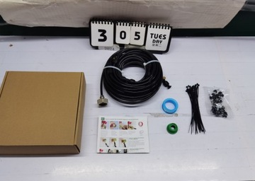 Система охлаждения и увлажнения воды с распылителем воды для патио и сада, 12 м