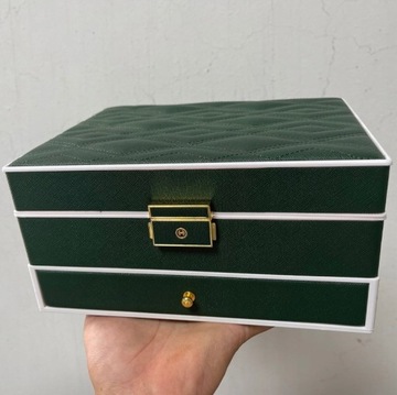 КОРОБКА-ОРГАНИЗАТОР КОРОБКА ДЛЯ КОСМЕТИКИ ЮВЕЛИРНЫЕ ИЗДЕЛИЯ БОЛЬШАЯ КОСМЕТИЧКА