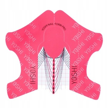 ШАБЛОН ДЛЯ НАРАЩИВАНИЯ НОГТЕЙ YOSHI 100 ШТ.