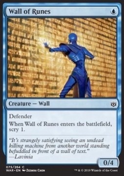 Wall of Runes WAR M21 itp Pjotrekkk *