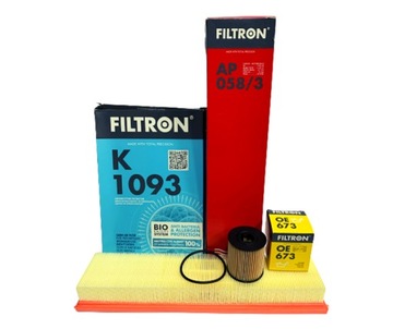 ZESTAW FILTRÓW FILTRON PEUGEOT 307 308 1.6 16V