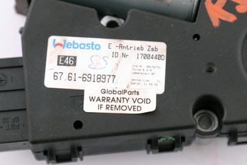 BMW E38 E46 MINI R50 R53 Мотор люка на крыше