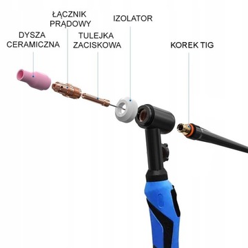 WELDMAN ARC 207 TIG MMA СВАРОЧНЫЙ АППАРАТ С ИНВЕРТОРНЫМИ ЭЛЕКТРОДАМИ 230 В 200 А IGBT