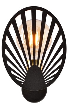 NOWOCZESNA LAMPA ŚCIENNA METALOWY KINKIET LED