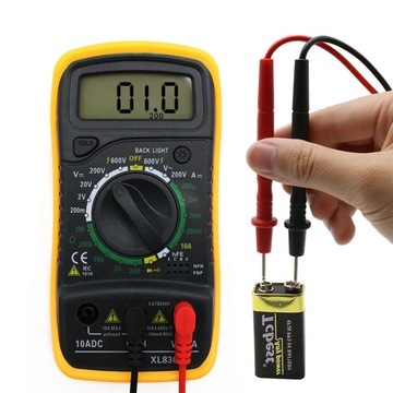 МУЛЬТИМЕТР ЦИФРОВОЙ ИЗМЕРИТЕЛЬ ТОКА XL830L НАБОР