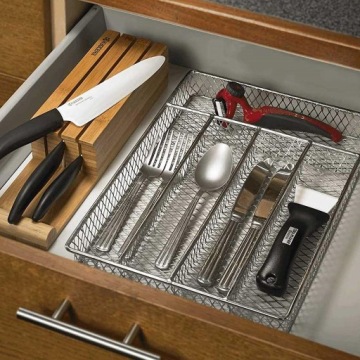 КЁ - Блок и набор из 4 ножей с яркими ручками