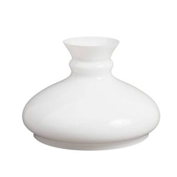 Lampa naftowa klosz biały 4401 aladyn otw. 23 cm