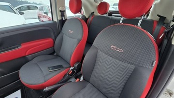 Fiat 500 II Seria 4 1.2 69KM 2016 Fiat 500 ledy super stan zarejestrowany biała, zdjęcie 17