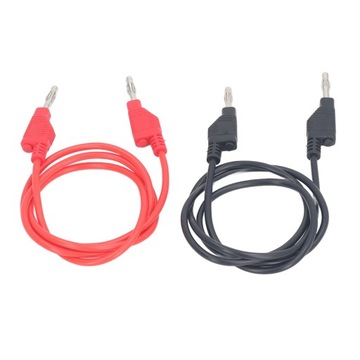 Przewody pomiarowe z wtyczką bananową Miękkie kable testowe z wtyczką J8