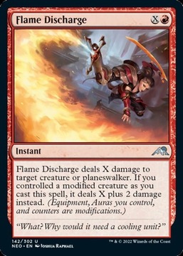 FOIL Flame Discharge NEO ^MTGRes^