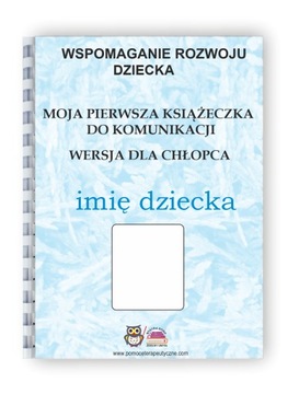 Moja książeczka do komunikacji Chłopiec z zdjęciem