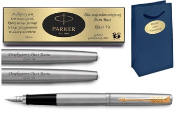 PARKER Jotter pióro ST GT TABLICZKA TOREBKA GRAWER