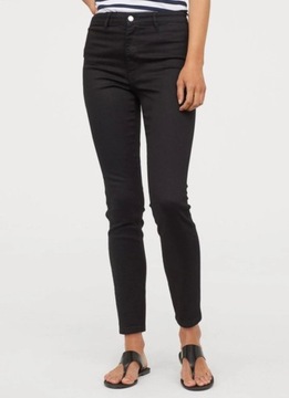 H&M HM Skinny High Ankle Jeans Spodnie damskie 29