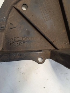 TOYOTA C-HR CHR KRYT DESKA PODVOZKU PRAVÝ ZADNÍ 58398-F4010