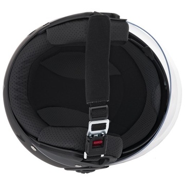 МОТОЦИКЛЬНЫЙ ШЛЕМ, ОТКРЫТЫЙ МОТОКУТЕР, С ОКНОМ VT M