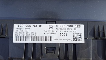 MERCEDES A TŘÍDA W176 - PŘÍSTROJOVÁ DESKA BUDÍKY EU
