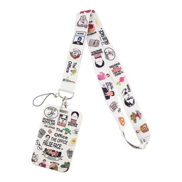 Ремешок-брелок для ключей с телешоу «Друзья», ID кредитной карты, веревочная цепочка, ожерелье, телефон