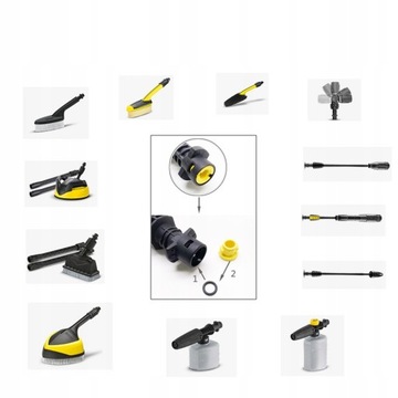 РЕМКОМПЛЕКТ ПРОКЛАДКИ ШЛАНГА KARCHER K2 K3 K4 K5 K6 K7