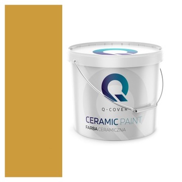 FARBA CERAMICZNA SEPIA KOLOR ŻÓŁTA GŁĘBOKI MAT 5L
