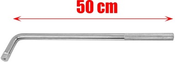 ПРОЧНАЯ РУЧКА ДЛЯ РОЗЕТОК 3/4 ТИПА L ТРУБНЫЙ КОЛЕСНЫЙ КЛЮЧ ТРУБНЫЙ КЛЮЧ 500 мм