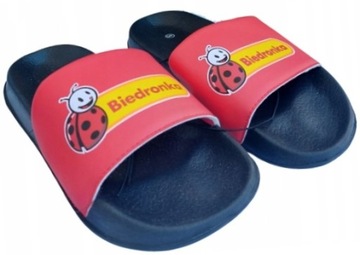 Klapki Biedronka Flip Flops czarny roz. 37