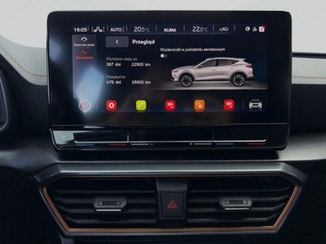 Cupra Formentor Crossover 1.5 TSI 150KM 2023 Cupra Formentor 1.5TSI 150KM Kubelkowe Fotele SerwisASO Acc Kessy Virtual, zdjęcie 30