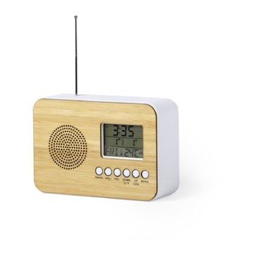 25 x Zegar na biurko z alarmem, radio TWÓJ GRAWER elektronika