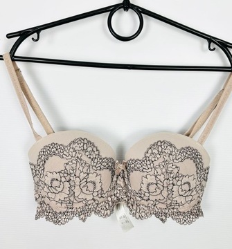 Biustonosz push-up 70B beżowy Secret Possessions