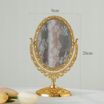 Винтажное зеркало для макияжа в стиле ретро