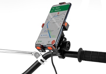 ДЕРЖАТЕЛЬ ДЛЯ ТЕЛЕФОНА - ДЛЯ квадроцикла - С ЗАРЯДНЫМ УСТРОЙСТВОМ - R17W