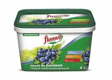 NAWÓZ DO BORÓWEK I KWASOLUBNYCH 4KG