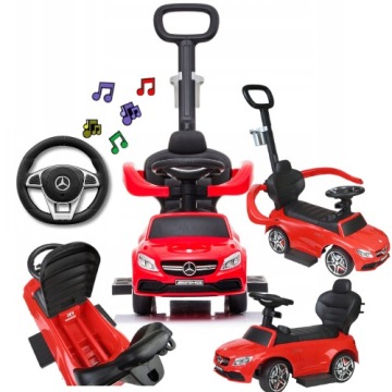 MERCEDES AMG PCHACZ JEŹDZIK CHODZIK 4w1 SAMOCHÓD