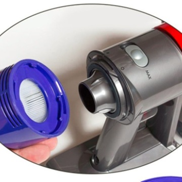 Filtry do odkurzacza Dyson V8 V7, 2x komplet filtrów prefiltr+wylotowy 4szt