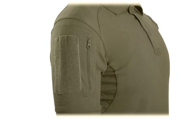 Оливковая футболка-поло Elite Pro в стиле милитари, размер M