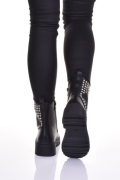 Кожаные мотоциклетные ботинки