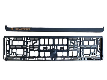 РАМКА ДЛЯ ПЛАТЫ CUPRA, ЧЕРНАЯ МЕДЬ, 2 шт. НАБОР