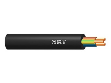 КАБЕЛЬ ЗАЗЕМЛЕНИЯ YKY медный провод 3x2,5 мм2 0,6/1кВ NKT изоляция ПВХ