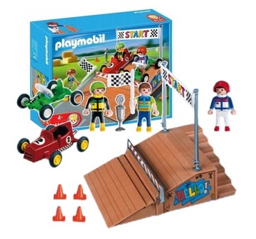 Klocki PLAYMOBIL City Life WYŚCIG Gokartów 4141