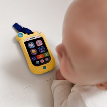 ТЕЛЕФОН СМАРТФОН ИНТЕРАКТИВНЫЕ ОБРАЗОВАТЕЛЬНЫЕ МЕЛОДИИ ЗВУКИ ВУПИ ИГРУШКА