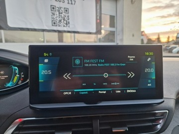 Peugeot 3008 II Plug-In Hybrid Facelifting 1.6 HYBRID 225KM 2022 Peugeot 3008 GT Line maly przebieg, zdjęcie 23