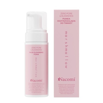 Nacomi Pianka oczyszczająca do twarzy MARSHMALLOW 150ml