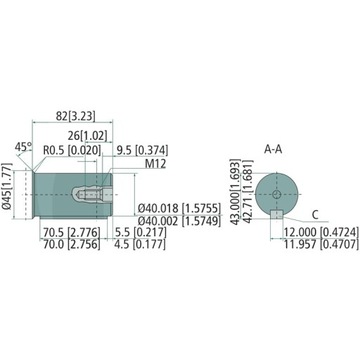 БЕЛЫЙ Гидромотор OMT 400, 410,9 см³/об, 30,0 кВт,