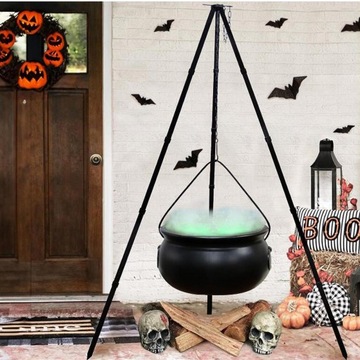 Хэллоуинский котел ведьмы с подставкой из s