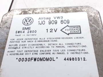 1J0909609 MODUL AIRBAG VW BEETLE 9C1 1C1 2.0 85KW 2002