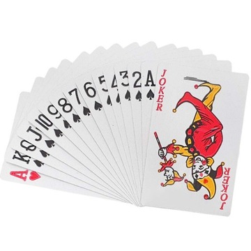 ИГРОВЫЕ КАРТЫ В ПОКЕР, КОЛОДА КАРТ С ПОКРЫТИЕМ, НАБОР, 54 ПРЕДМЕТА, ПУТЕШЕСТВЕННЫЙ